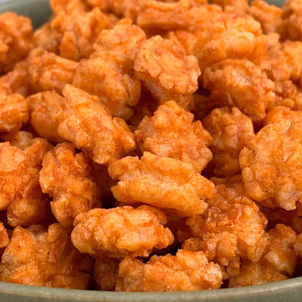 NULTHY 1kg - Galletas de Arroz con Chili, Textura Crujiente Sabor Picante, Snack Saciante, Aperitivo Intenso