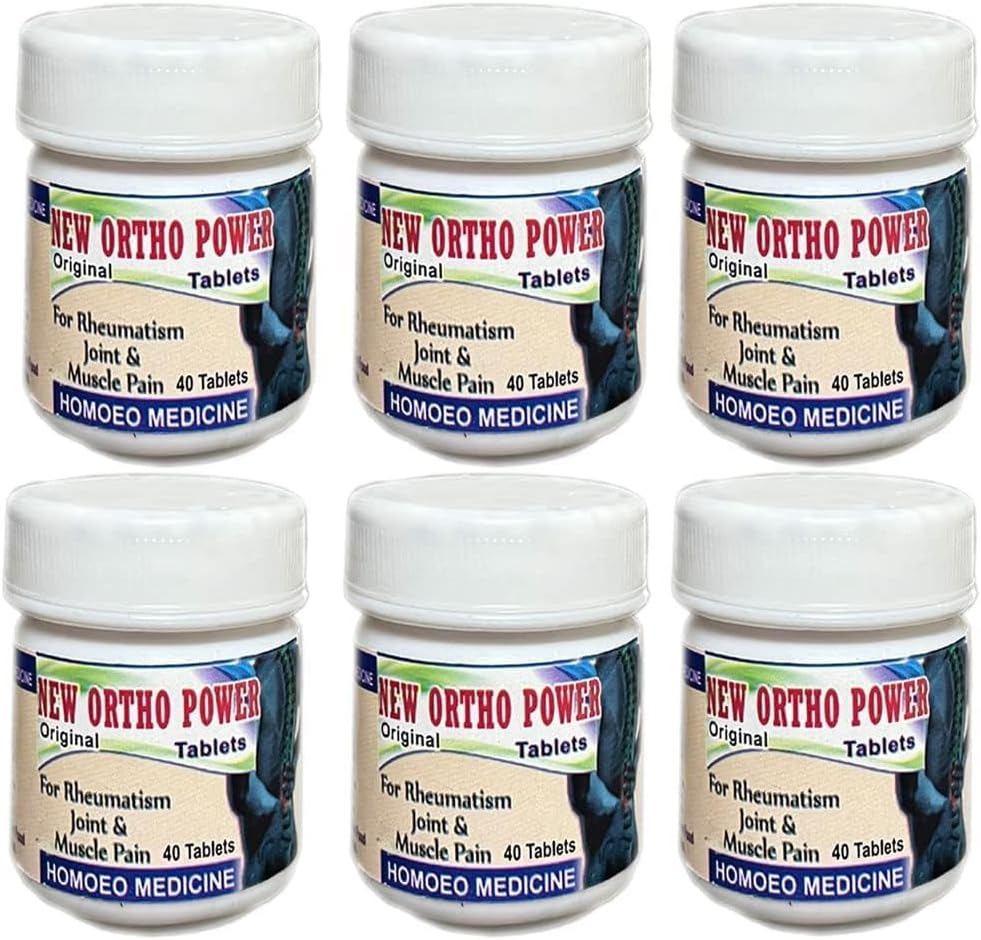 Ayurvedic new Ortho Power Tablet (6 x 40 Units) Tablets (6 x 40 Units)