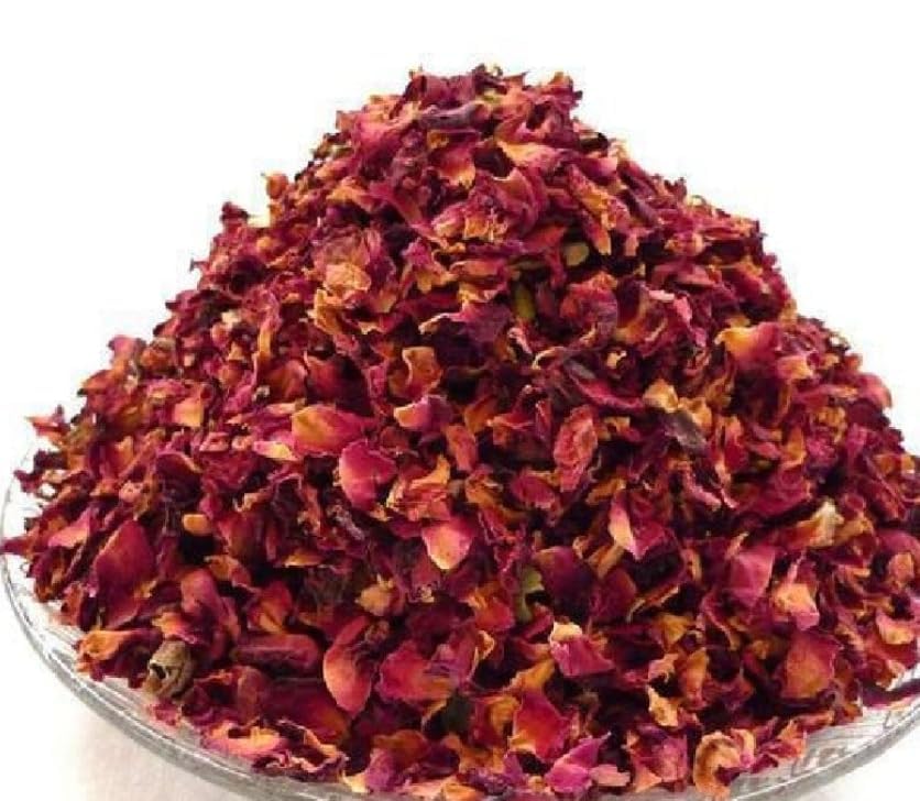 Pétalos de rosa secos comestibles 0.88 oz miniatura 4