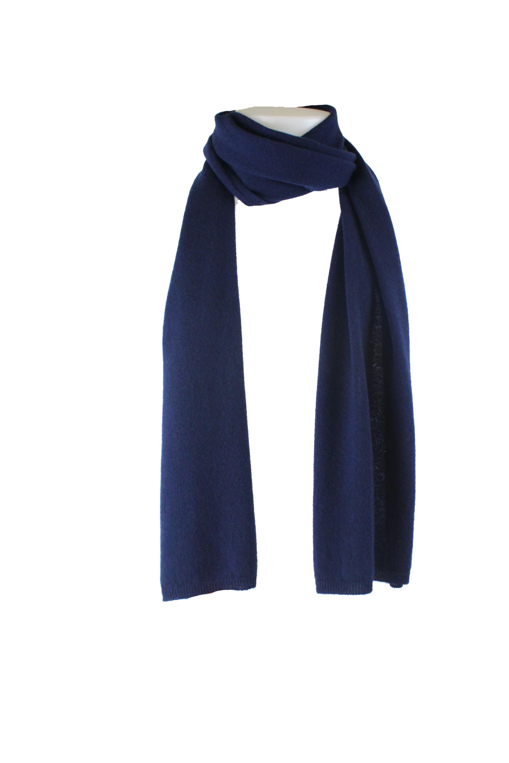 Sciarpa Cashmere Donna Uomo (35x180 cm) Sciarpa Invernale Firmata Unisex, Tessuto di Alto Lusso, Lavorazione Fine e Precisa Made in Italy, Leggera e Comoda da Indossare