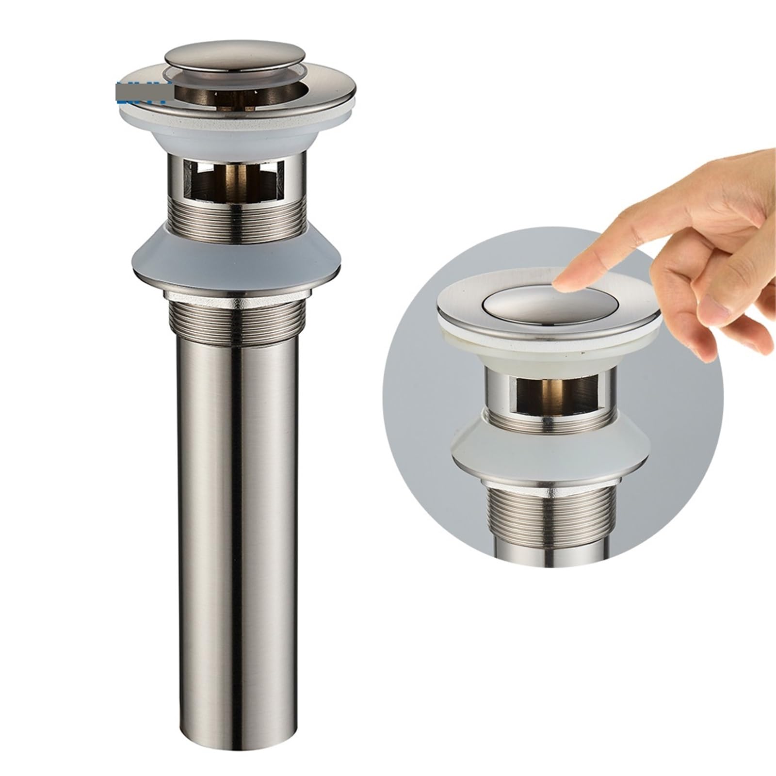 1pcs Basin Sink Pop Up Drain Waste Stopper Bathroom Faucet Accessories