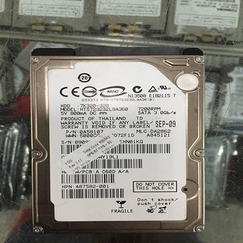 95% per 2.5 16 MB per interno per del computer portatile per HTS723232L9A360 7200 RPM hdd 320 GB s-ata
