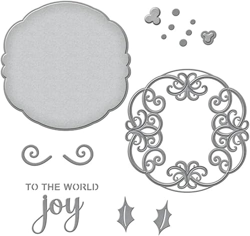 Miniatura 4 de Troqueles de metal de Navidad al mundo para hacer tarjetas, plantillas de corte para álbumes de recortes, álbum de fotos, papel decorativo,