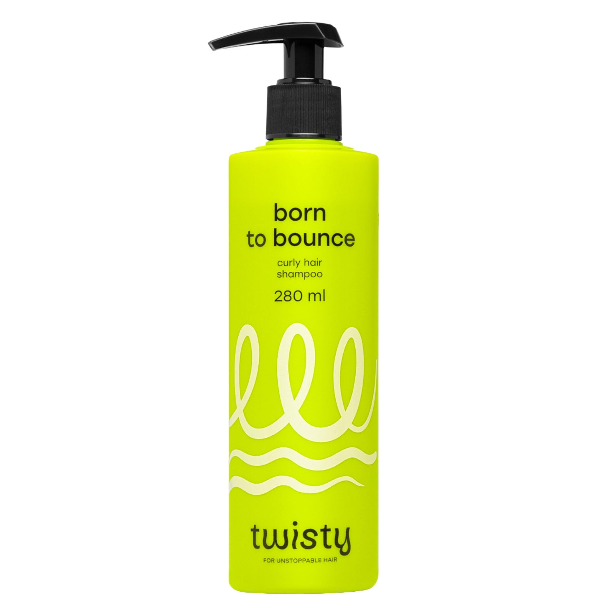 Twisty Curl Defining Shampoo 280 ml, Hydrating Urea & Lactic Acid Formula, Moisturises, Reduces Frizz