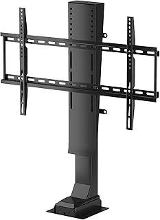 Motorized TV Lift, Hidden pop up TV Lift. Vertical Automatic Adjustable Height TV Stand for Under Bed or Kitchen cabinets. for 32