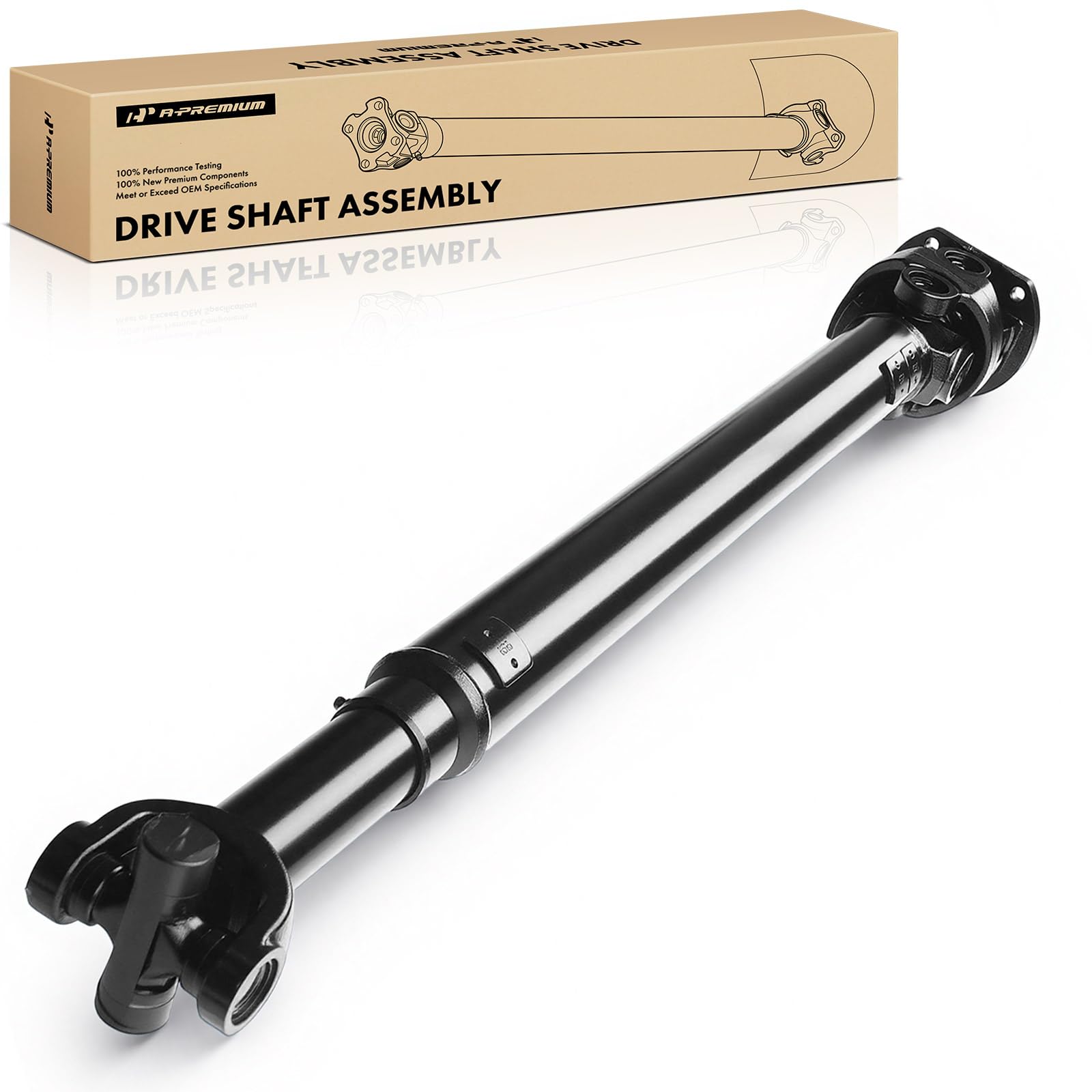 A-Premium [41.5" Length] Front Complete Drive Shaft Prop Shaft Driveshaft Assembly Compatible with Ford F-250 F-350 F-450 F-550 Super Duty 2003-2010,