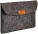 AmazonBasics 11-Inch Felt Laptop Sleeve - Charcoal