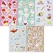 Bellzi Cute Animal Character Sticker Fun Packs