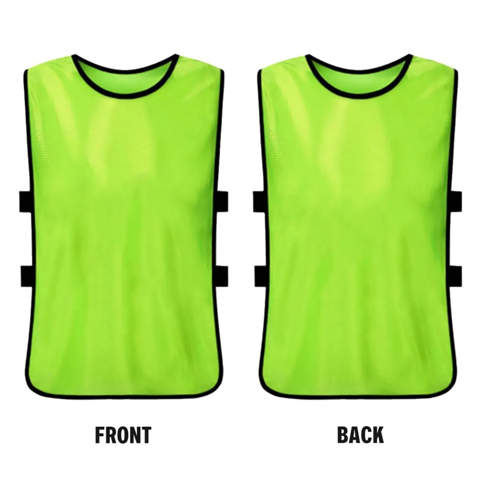 Sports Petos de Entrenamiento 6 camisetas de fútbol for entrenamiento deportivo, de malla, sueltas, for baloncesto, críquet, fútbol, ​​voleibol, rugby, accesorios deportivos.(Orange,175cm above)