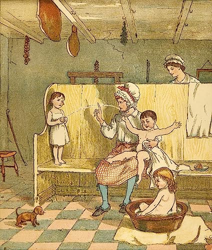 Affiche toile l'heure du bain pour habiller un grand mur vide portrait d'art célèbre 60x90