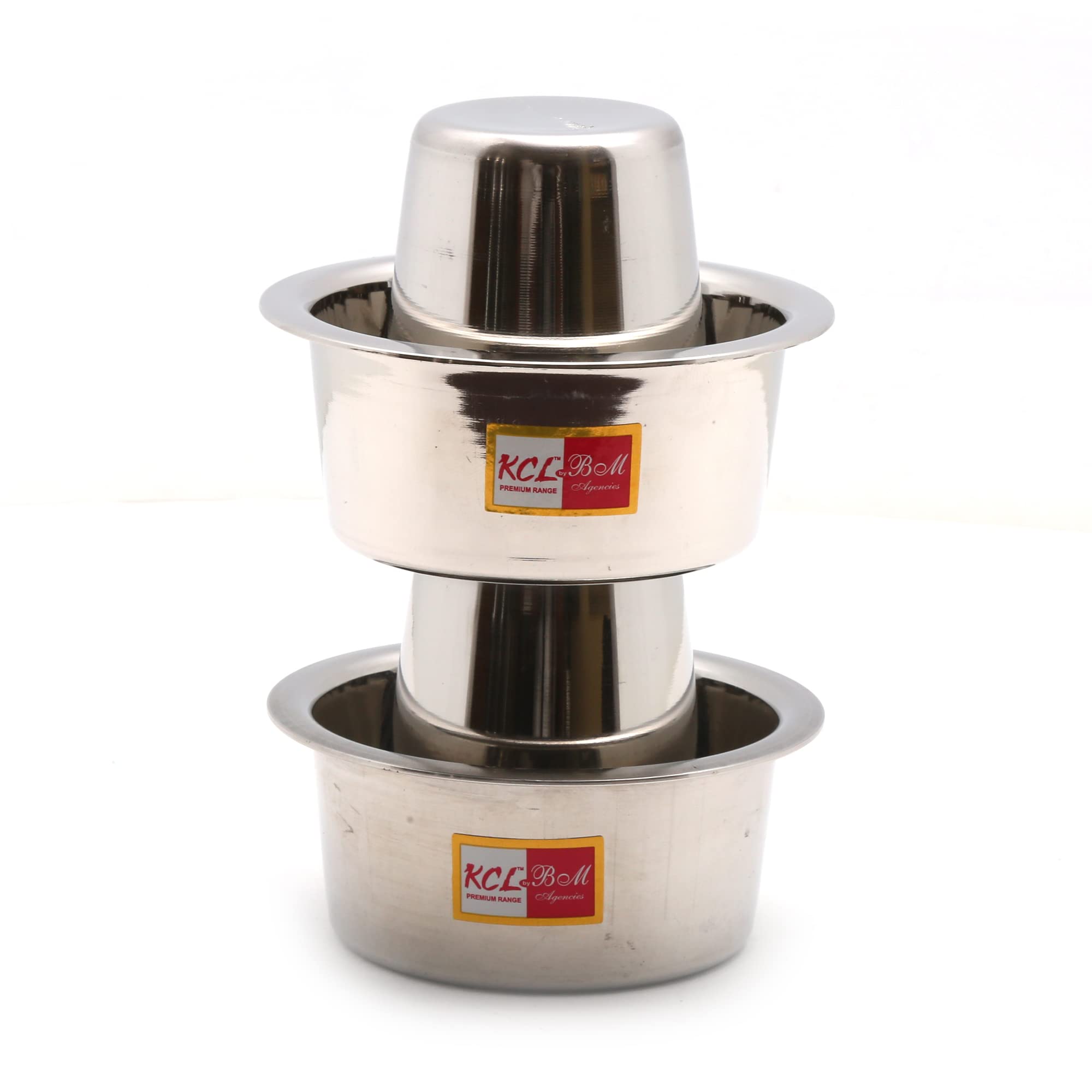 KCL Kumbakonam Dabara Set/Traditional Kumbakonam Coffee Dabara Set/Tea Dabara Set/Serving Drinkware/Pack of 2, Capacity -150ML Each Glass