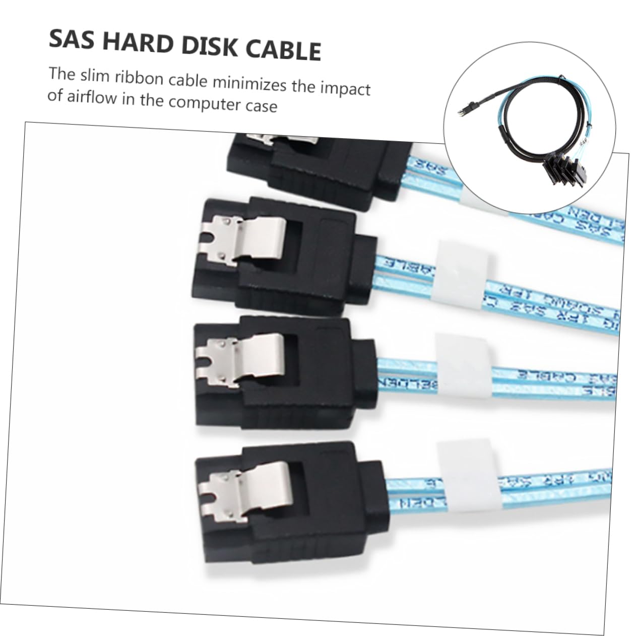 SHINEOFI Câble Mini vers pour Disque Dur Adaptateur de Transmission Fiable avec Protection Tresse et Connecteur