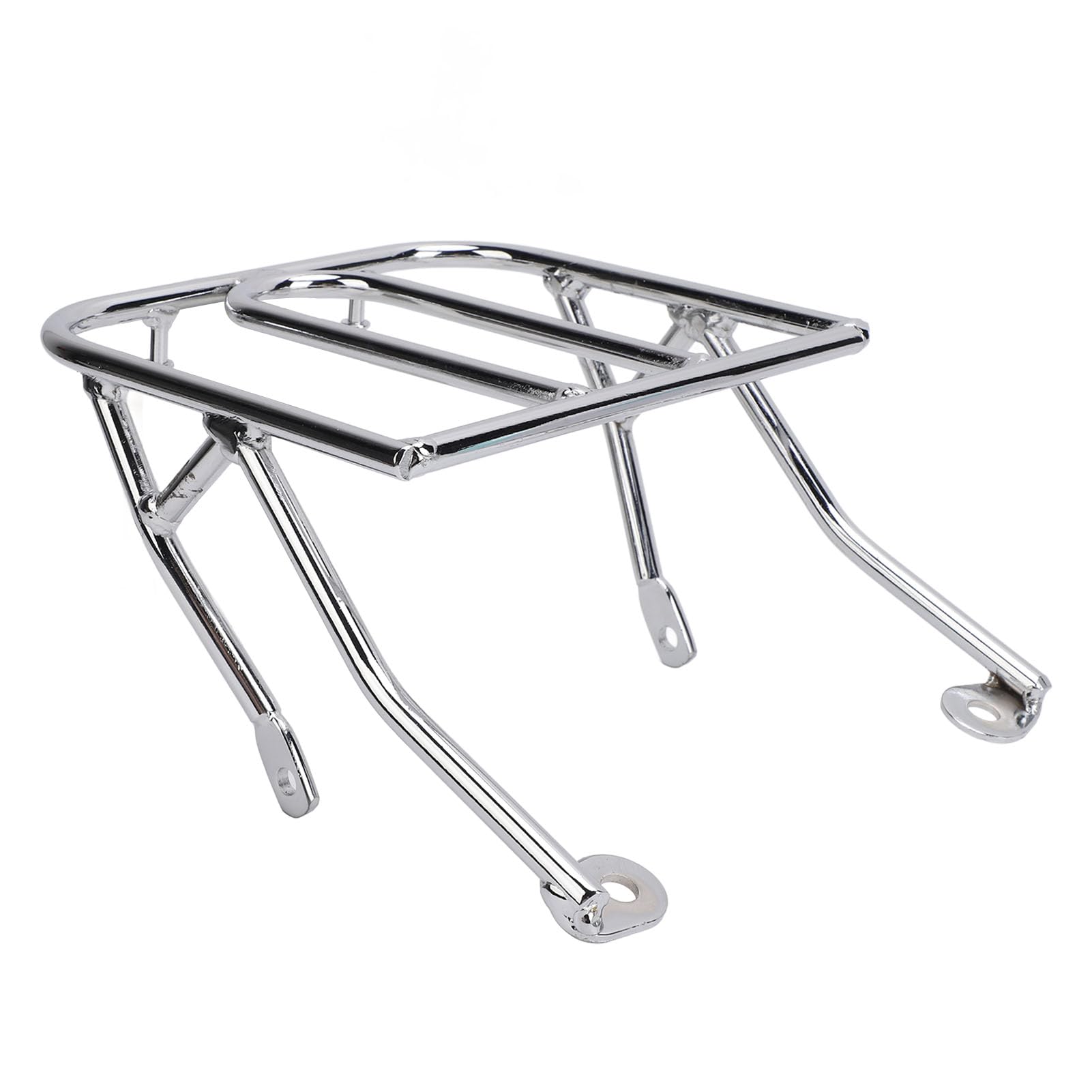 Akozon Estante de Soporte de Carga a Prueba de Herrumbre con Superficie de Pulido de Acero Inoxidable para Motocicletas CT70 ST70 ST50 Z50