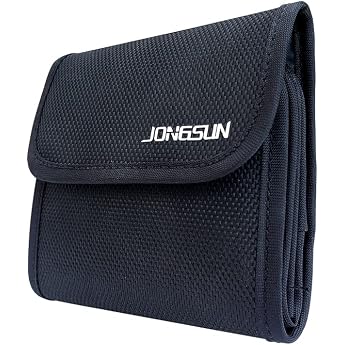 JONGSUN Camera Lens Filter Bag Lens Filter Bag 4 Pockets Professional Camera Filters Belt Bag for Filters up to 86 mm ND UV CPL Filter