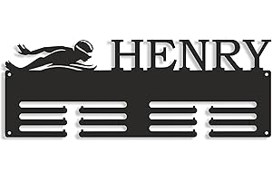 Personalized Swimming Medal Holder for Champions