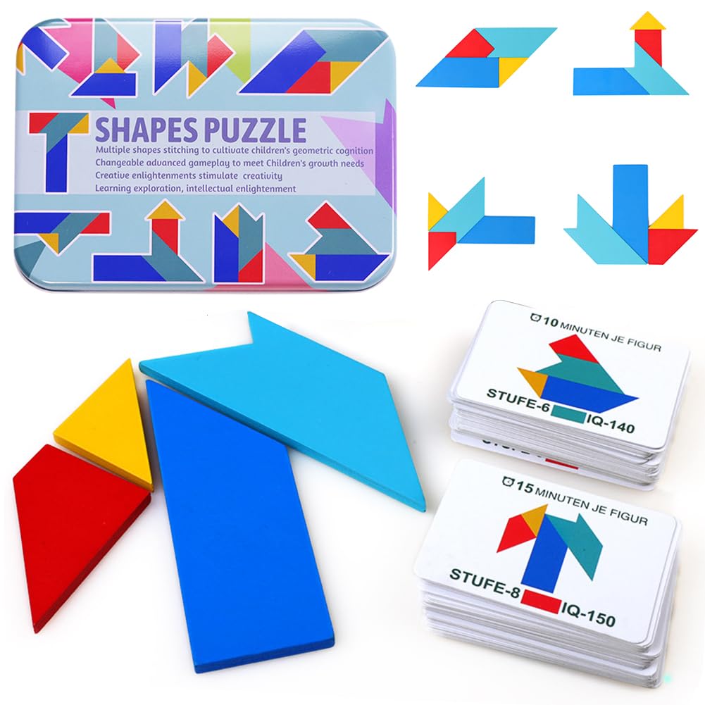 Rompecabezas Tangram Para Niños Tangram Magnu00e9tico Rompecabezas