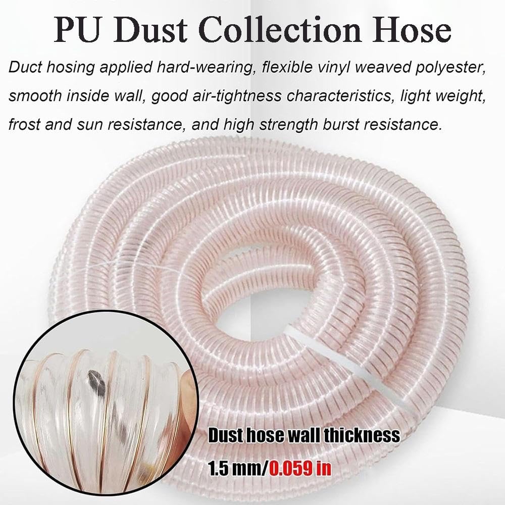 Tuyau Flexible D'aspiration De Collecte De Poussière