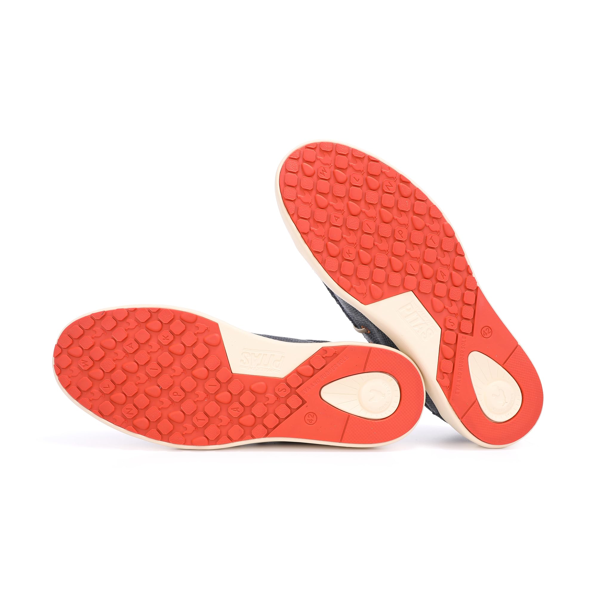 Mocasines de Hombre Náuticos Casual PITAS KILDA Zapatillas de Tela Sin Cordones