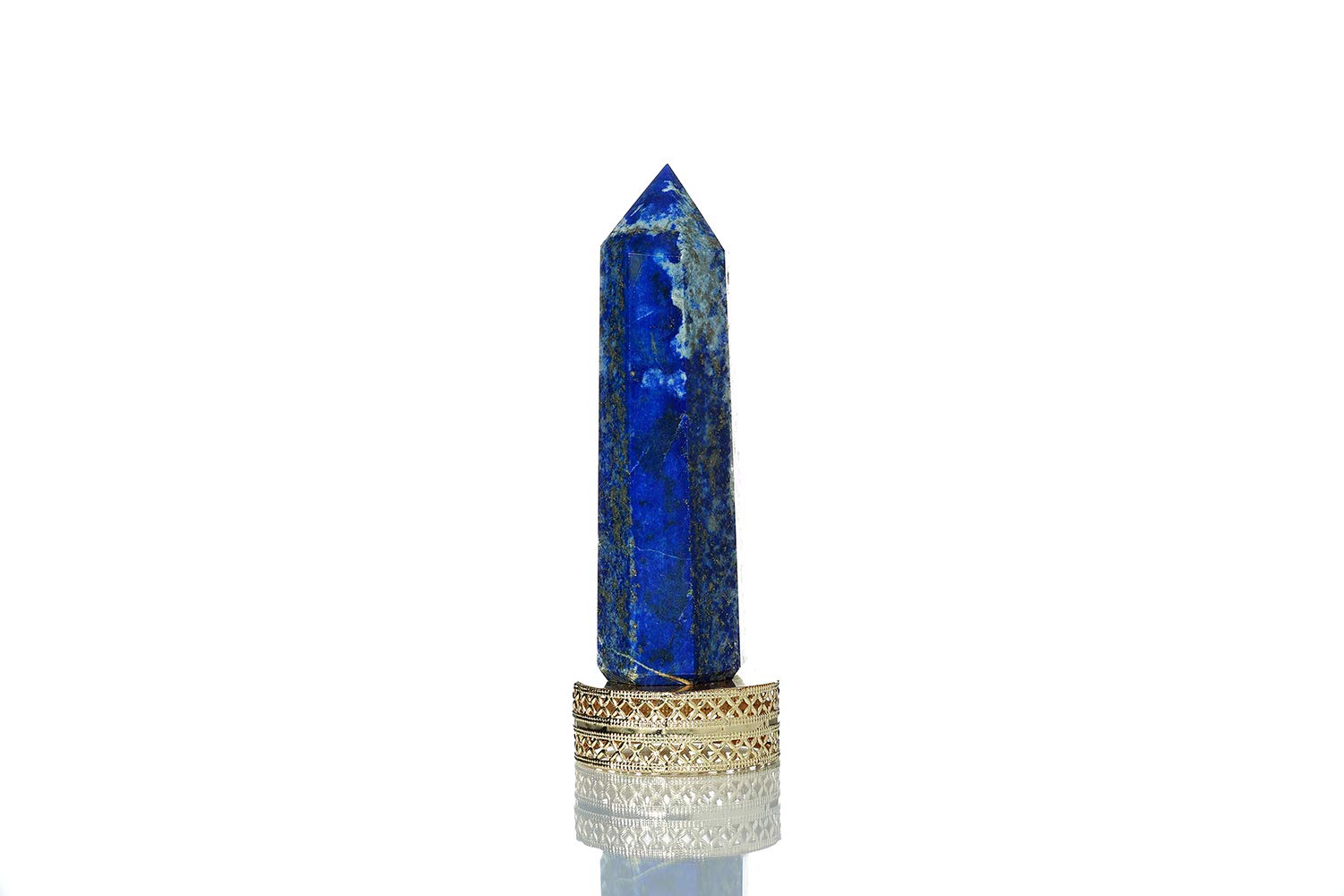 Lapis Lazuli Tower 1-50gm Towers Highly Energised Authentic Crystal-image-0