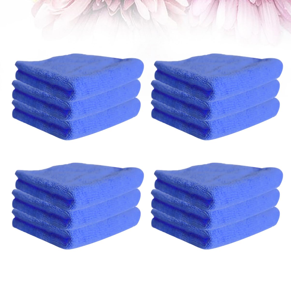 Panni Microfibra per Pulizia Multiuso Antigraffio per Cucina Auto Bagno Casa 12 Pz