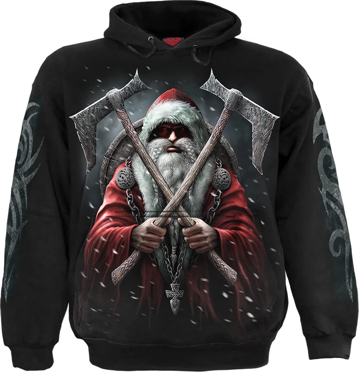 Spiral Men's Black - Sleigher - Hoody - S