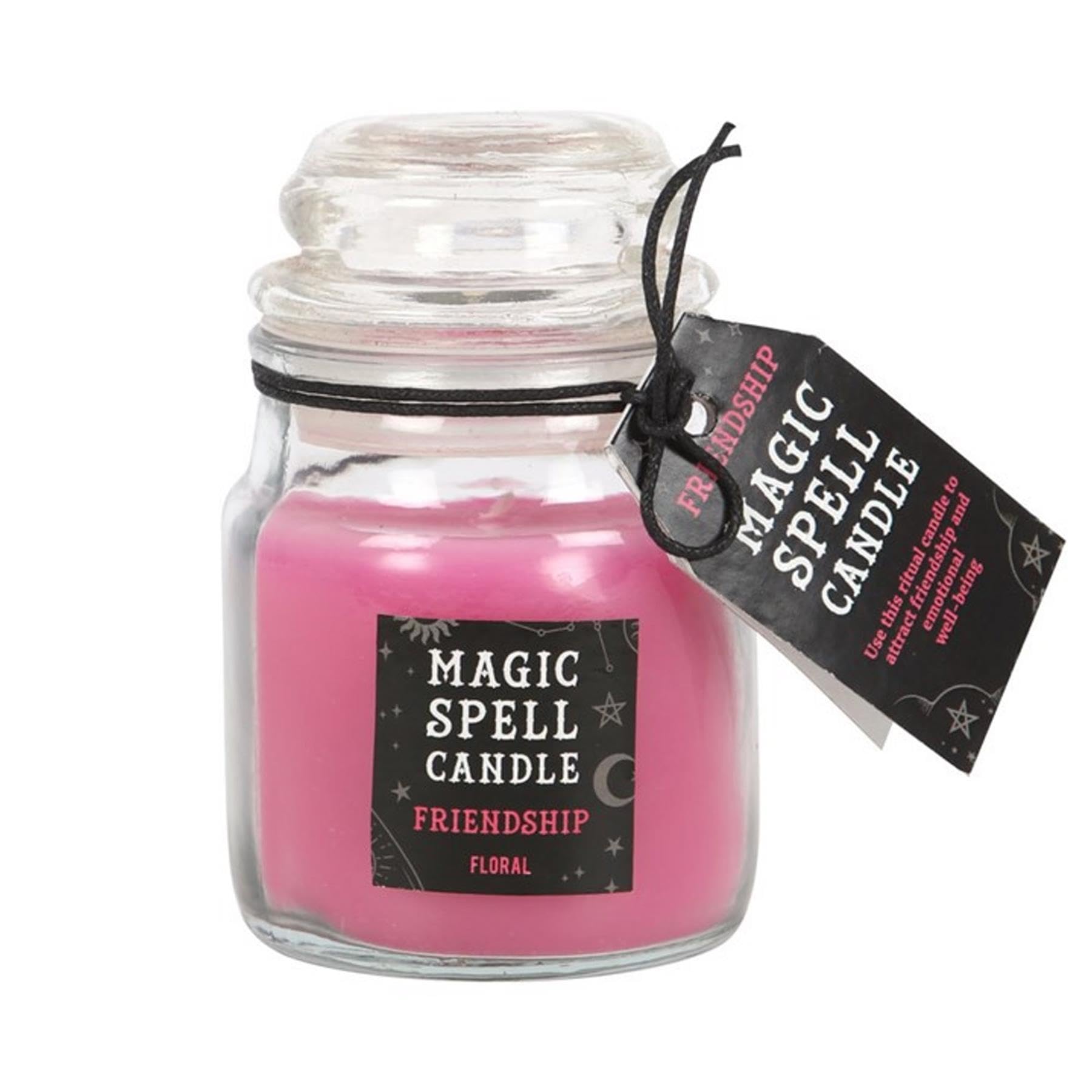 Armona Trading Ltd Floral 'Friendship' Spell Candle Jar