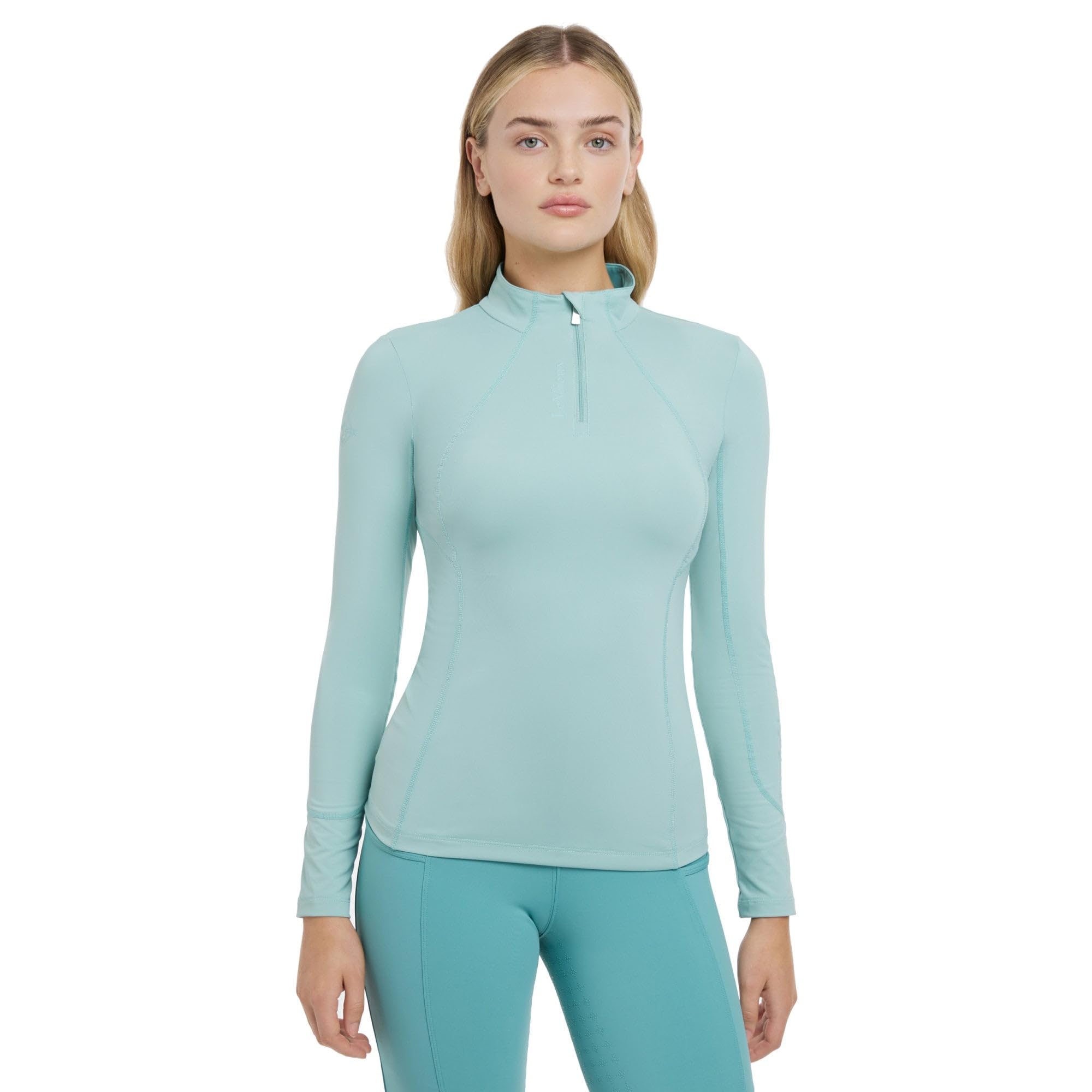 LeMieux My Womens Base Layer - For Horse Riding Clothing (Aqua, 12)