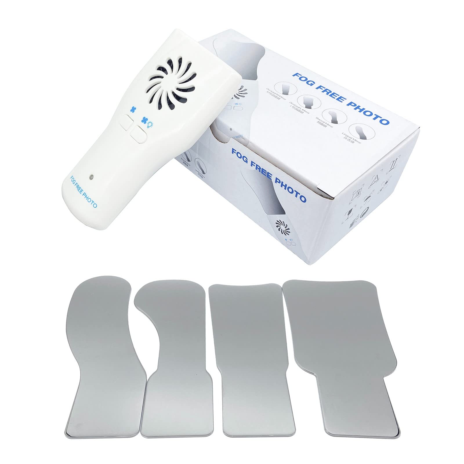 Dentista Orale Fotografia Specchi Set Defog Occlusale Riflettore Ortodontico Vetro Per Linguale Buccale - Foto 7