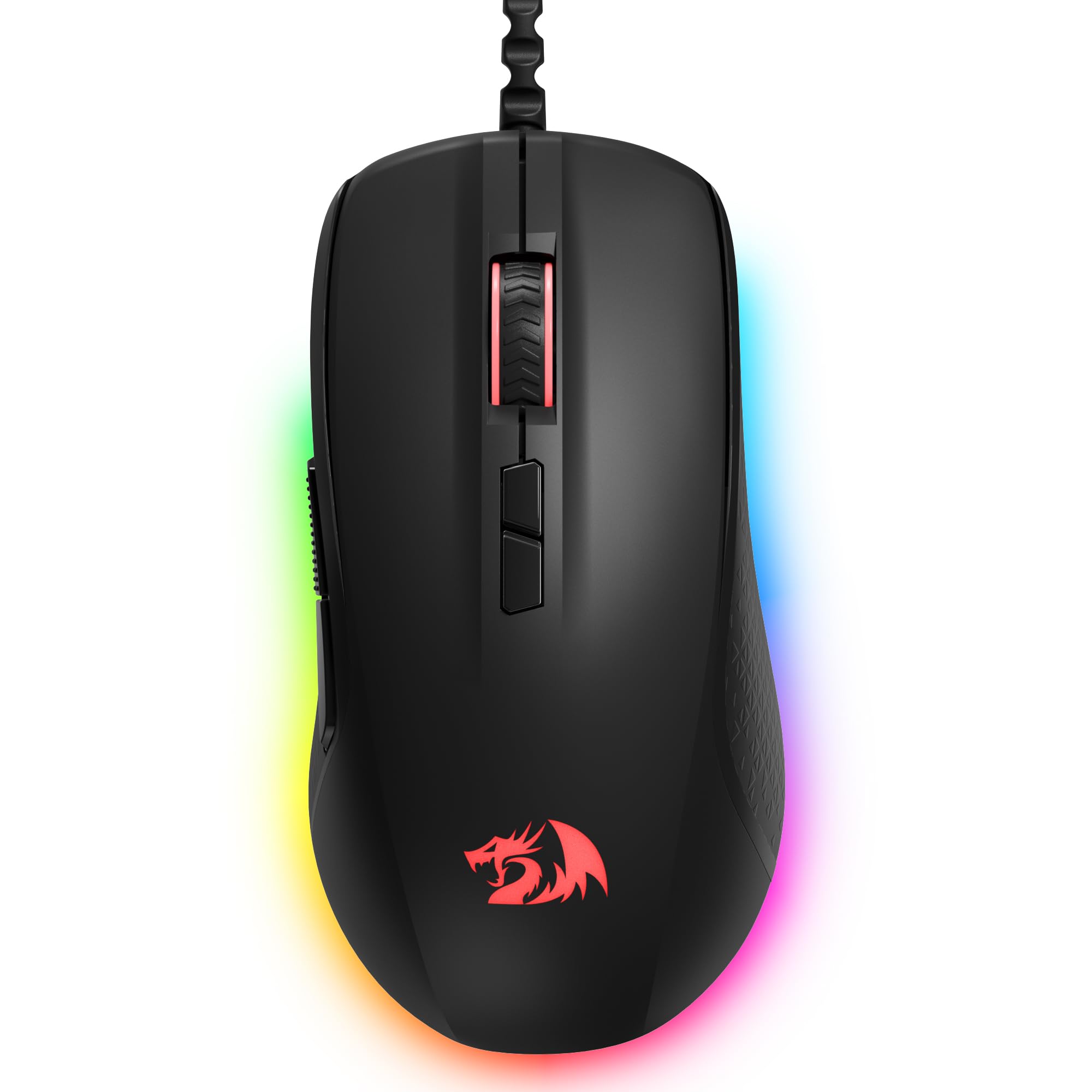 Wired Gaming Mouse, M718-AIR PC Gaming Mice with RGB Backlits