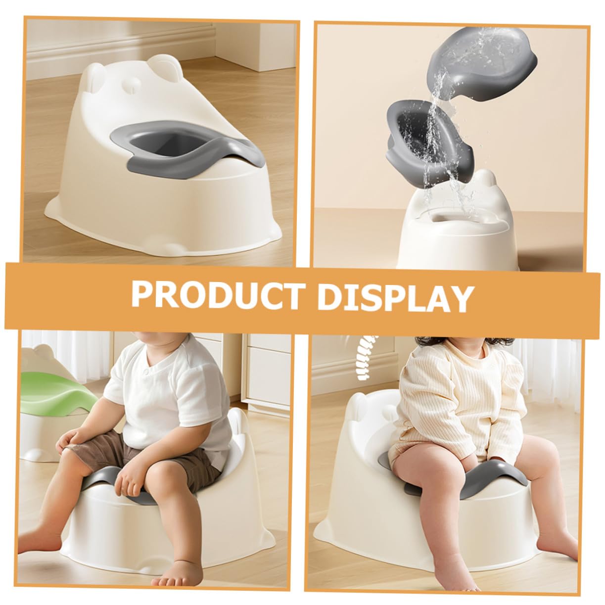 Portable Potty Training Toilet Chair for Travel Potty Seat with Comfortable Stable Design Reusable Indoor Outdoor Toilet Seat for Boys