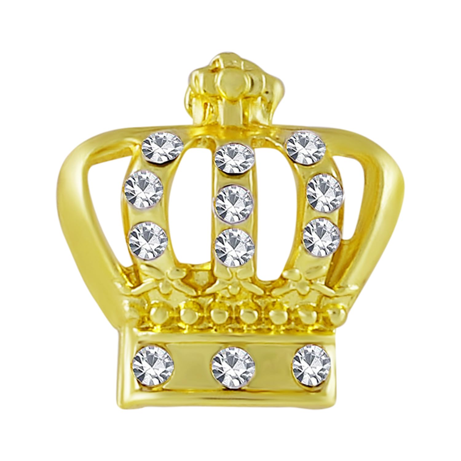 Okos Gold Plated Indo Classic Design Crown Brooch For Boys And Men SP10002019 (B08NYGNF5C) Amazon Price History, Amazon Price Tracker