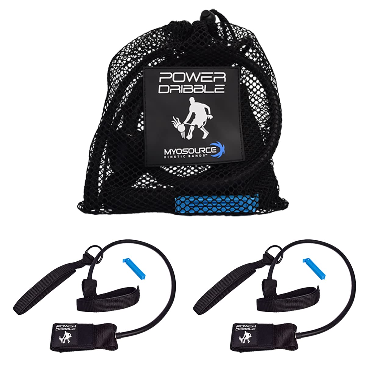Basketball Training Equipment - Resistance Bands for Ball Handling Skills - Dribbling Training Aid for Youth, High School, College and Pro Athletes
