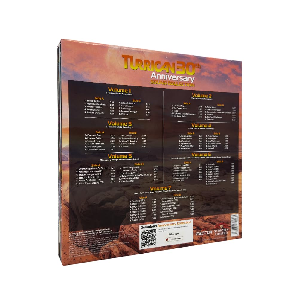 Turrican 30th Anniversary Sound Collection - Vinile colorato in edizione LIMITATA 's)