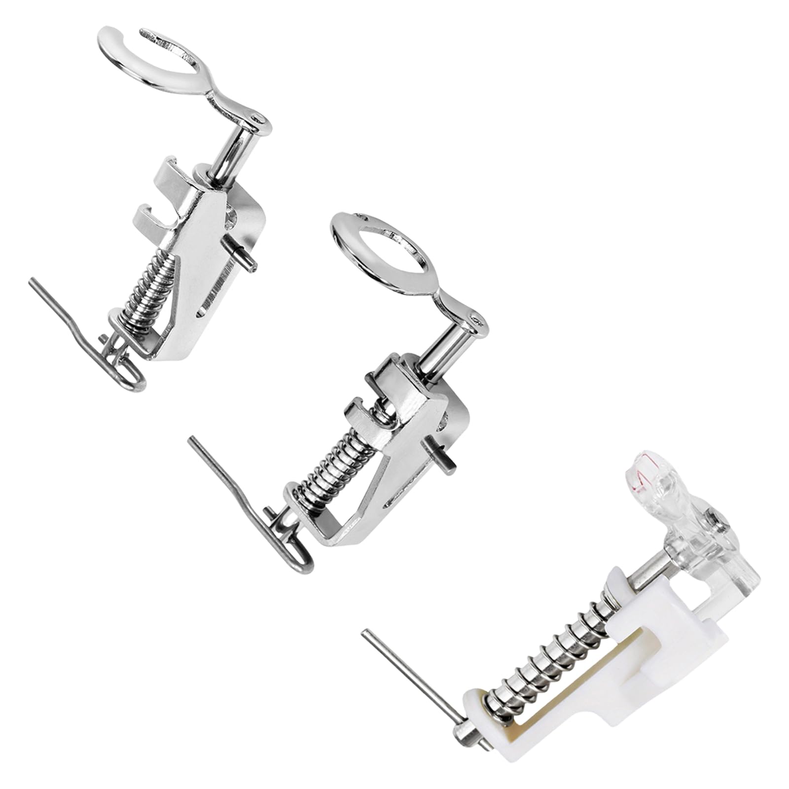 Tsophreniq 3 Pcs Quilt Foot Sewing Machine Presser Motion Quilt Easy to Use Supplies Machine