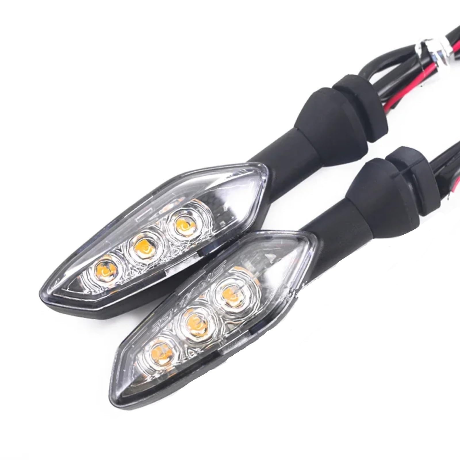 Compatibile Con Ducati Per Monster 1200R 2016 2017 2018 2019 2020 Per Monster 797 2017-2020 Luminoso Indicatore Di Direzione Anteriore O Posteriore Ambrato(Clear,4pcs)