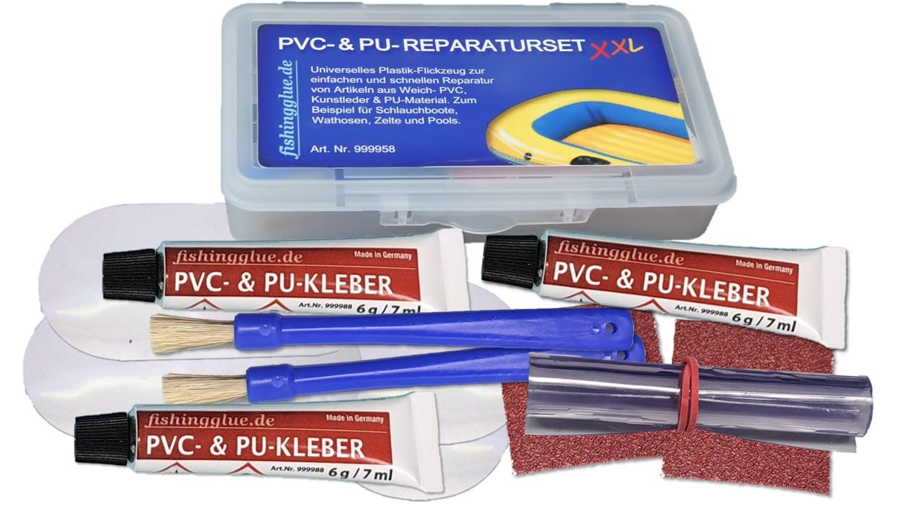 markise kleber fishingglue.de PVC- & PU-Reparatur Set XXL, Plastik- Flickzeug (Vinyl, PVC, PU) Wasser-& UV-beständig für Schlauchboot Zelt Pool Gewebe Plane Isomatte Luftmatratze bis 60°C wärmestabil Sport & Freizeit Saab 9 – 3 anime fan Tire Type:Clincher