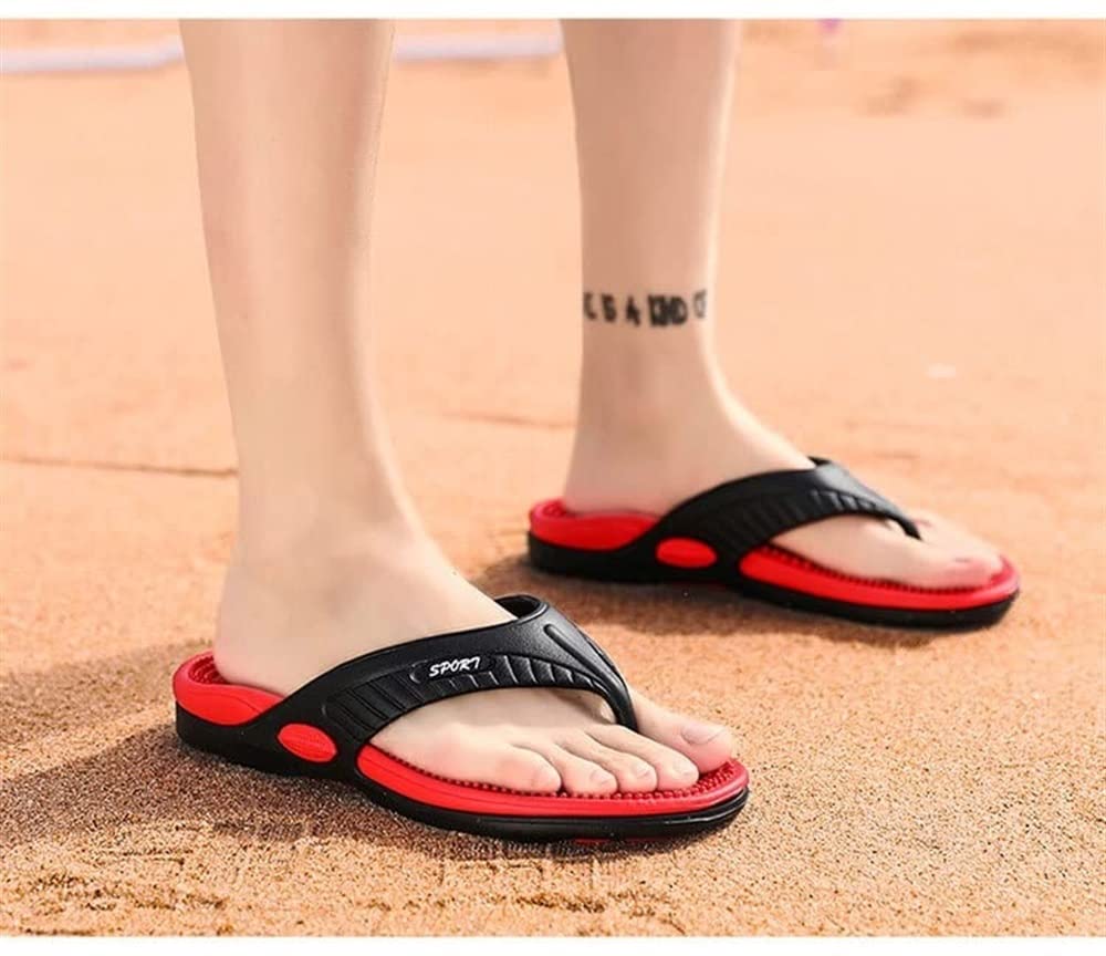 Infradito Per Massaggio Riflessologico Con Digitopressione Con Supporto Per Arco Plantare Per Piedi Piatti E Fascite Plantare, Pantofole Per Massaggio Ai Punti Agopuntura Sandalo Spiaggia ( Color : Kh