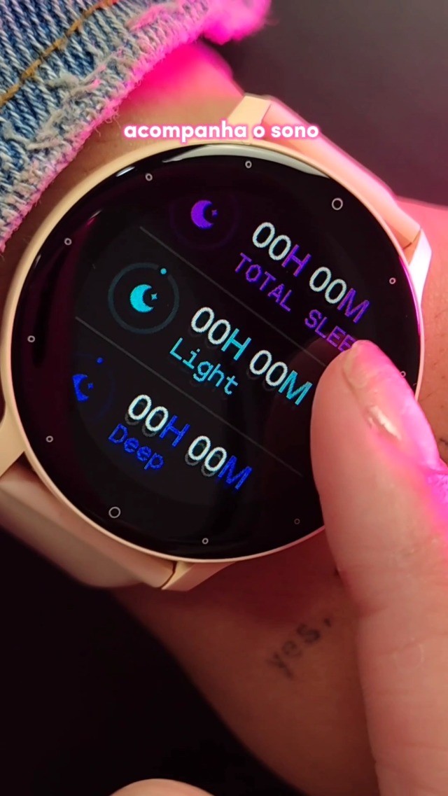 Haiz Smartwatch Relógio Inteligente IP67 44mm My Watch I Fit PRETO