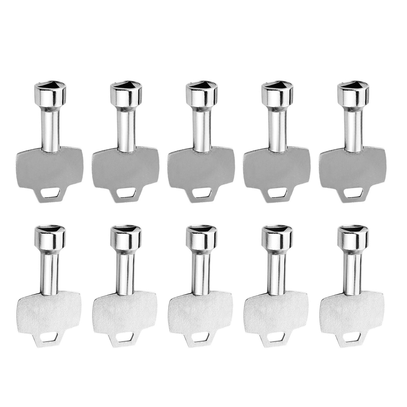 of 10 Universally Triangular Wrench Socket Spanner for Electrical Cabinets and Utility Water Meter Meter Box