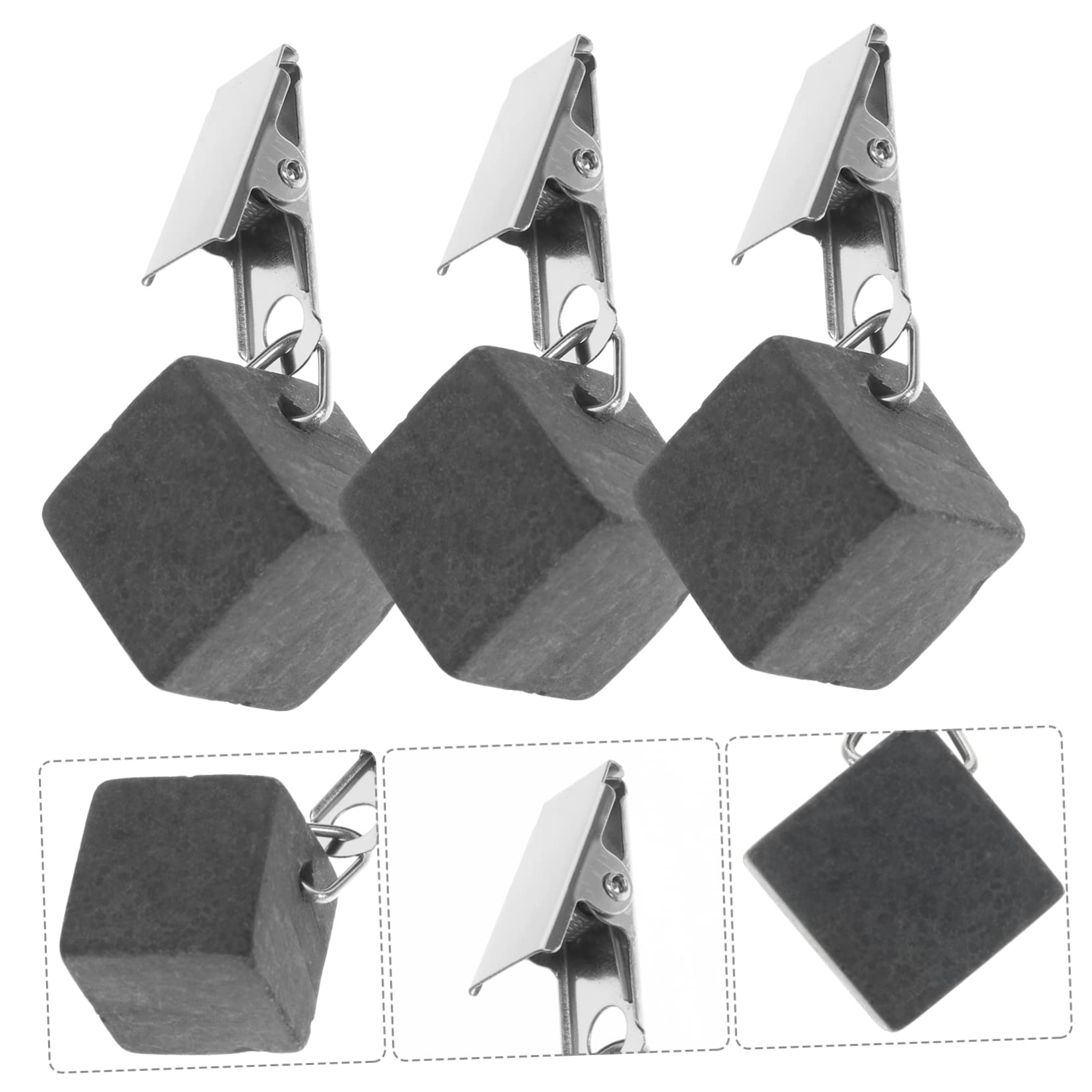 PRETYZOOM 8 Pcs Tablecloth Weight Clip Outdoor Curtain Clip