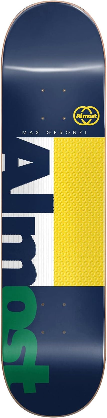 Almost Max Ivy League Impact Light Skateboard Deck - Max Geronzi - 8.25"