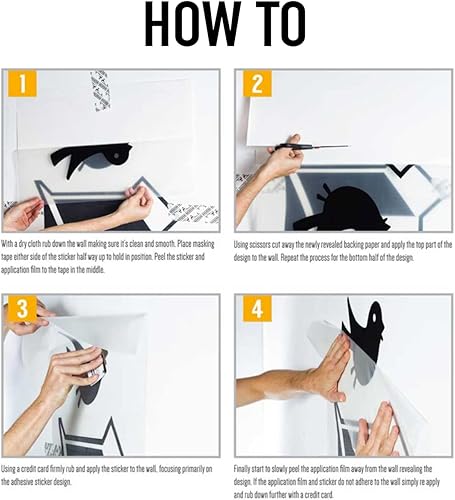 Miniatura 5 de Subway Sign Wall Decal Downtown Brooklyn Signboard M1590