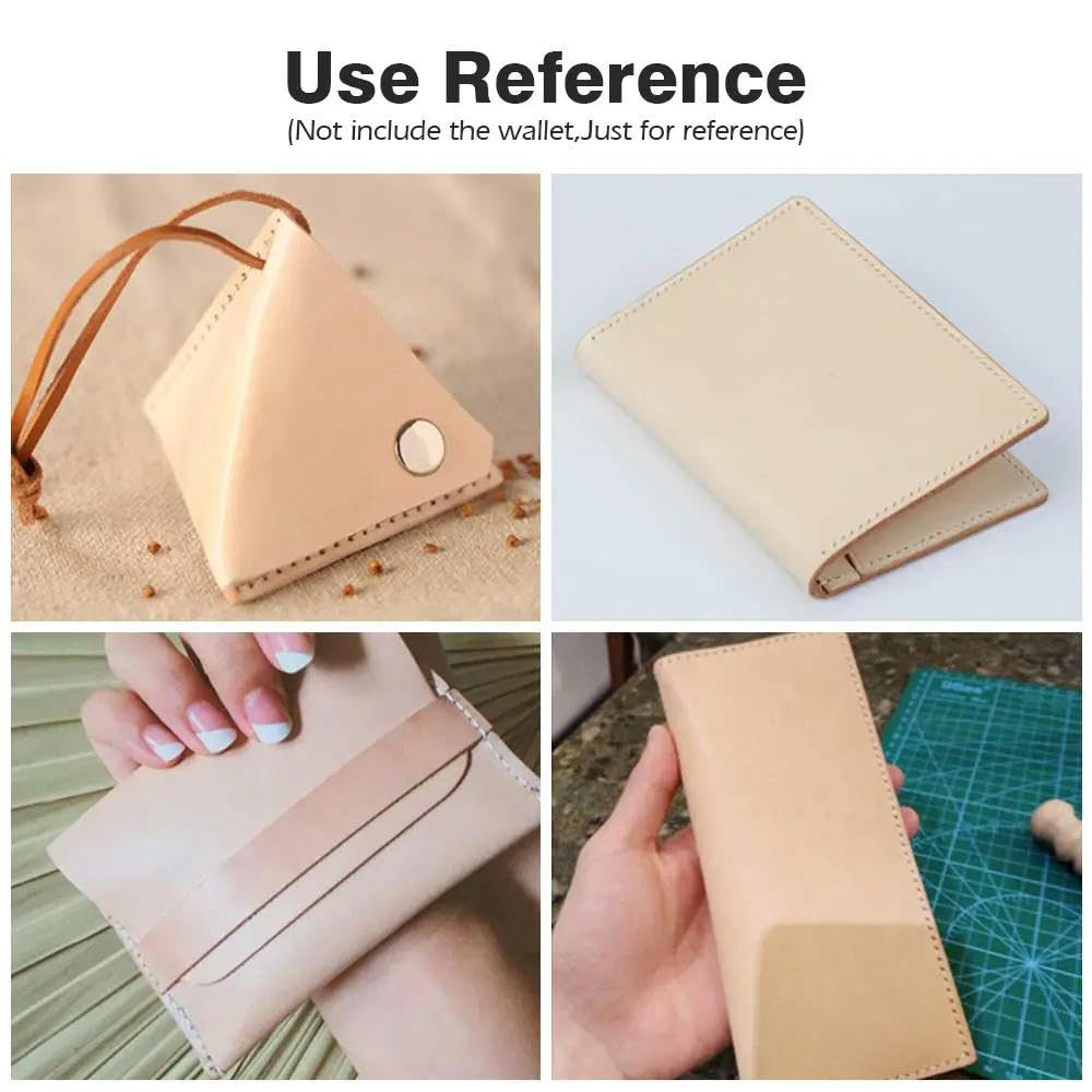 HEEPDD Pelle Conciata Al Vegetale, Utensili In Pelle Pieno Fiore Fatti A Mano Intaglio In Pelle Morente Per Laboratorio Artigianale Di Hobby