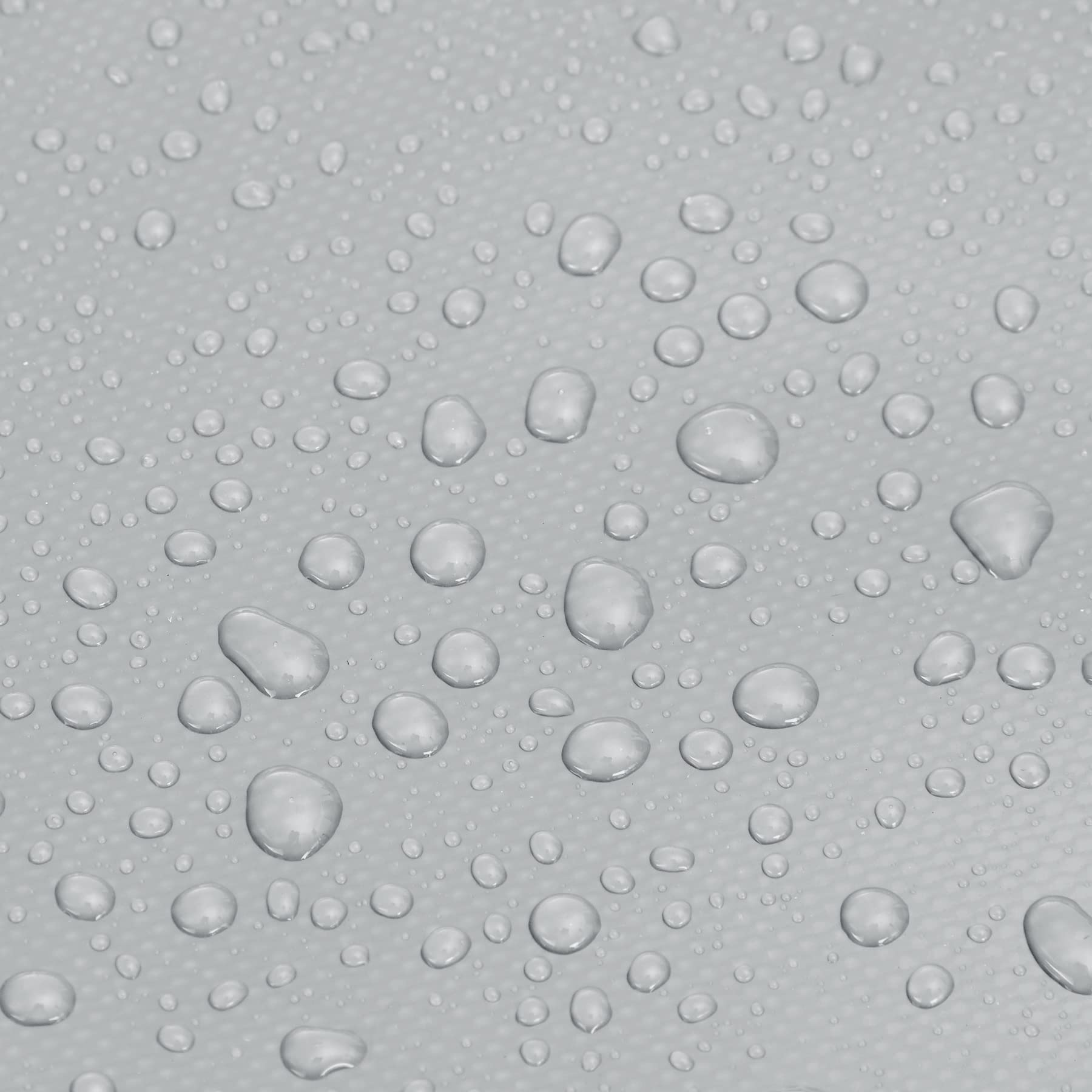 tectake® Telone Occhiellato Impermeabile, Telo Copertura Esterno, Copripiscina, Antipioggia, Tessuto Impermeabile PVC, Angoli Rinforzati, Resistente, Termostabile, Versatile - Grigio, 3x5 m