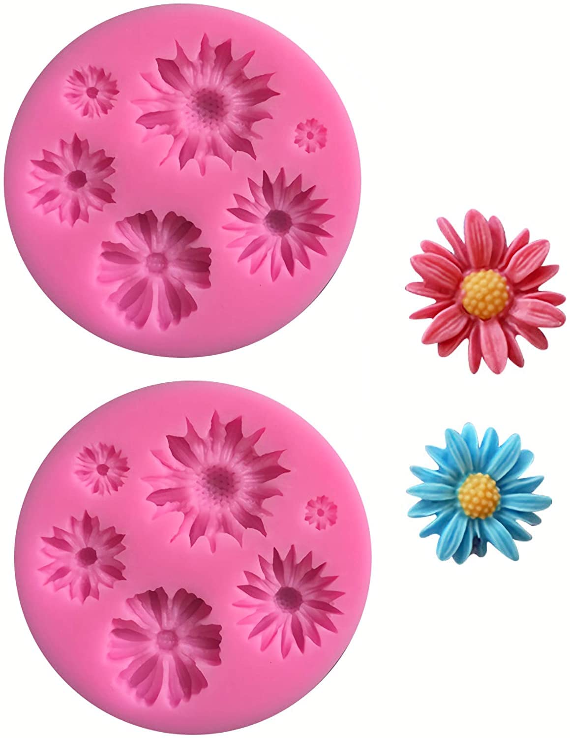 RKPM HOMES Flower Shape Chocolate Mould | Sunflower 3D DIY Fondant Silicone Candy Mold | Baking Tools for Cake Chocolate Candy Ice Jelly Soap | Cake Baking Moulds | Bakeware Molds | 6 Cavity – 1 Pcs (B09MQX2N23) Amazon Price History, Amazon Price Tracker