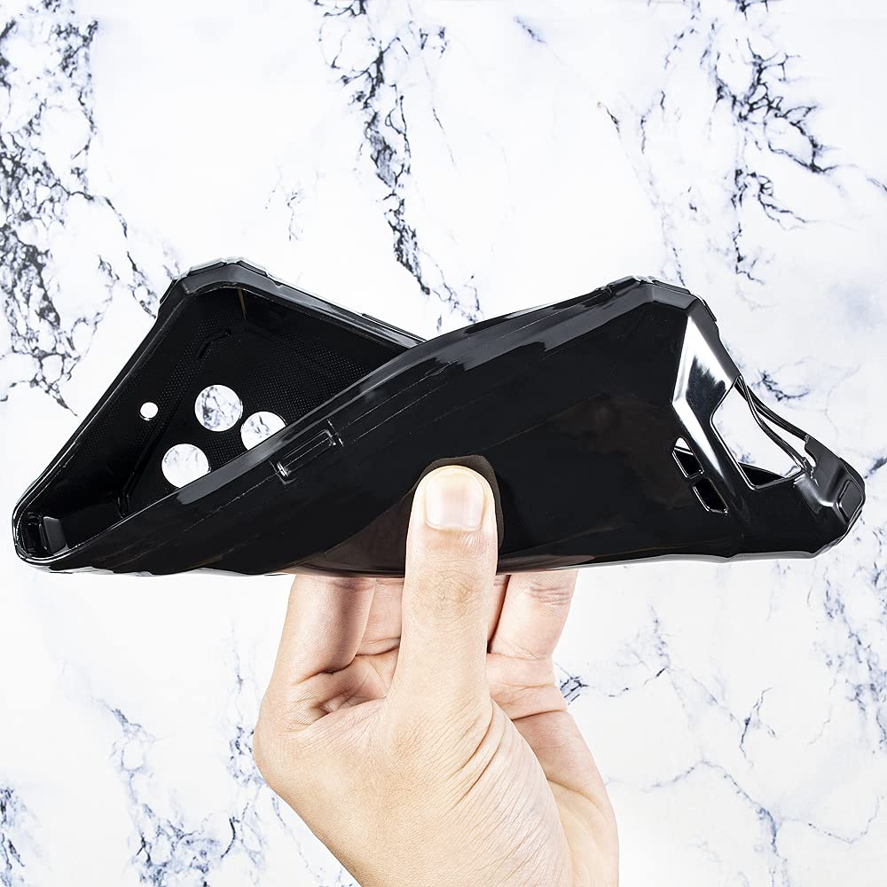 TPU Handyhülle Für Oukitel WP15 - Stoßfeste, Weiche Schutzhülle Mit Präzisen Aussparungen, Schlankes Design (Schwarz)