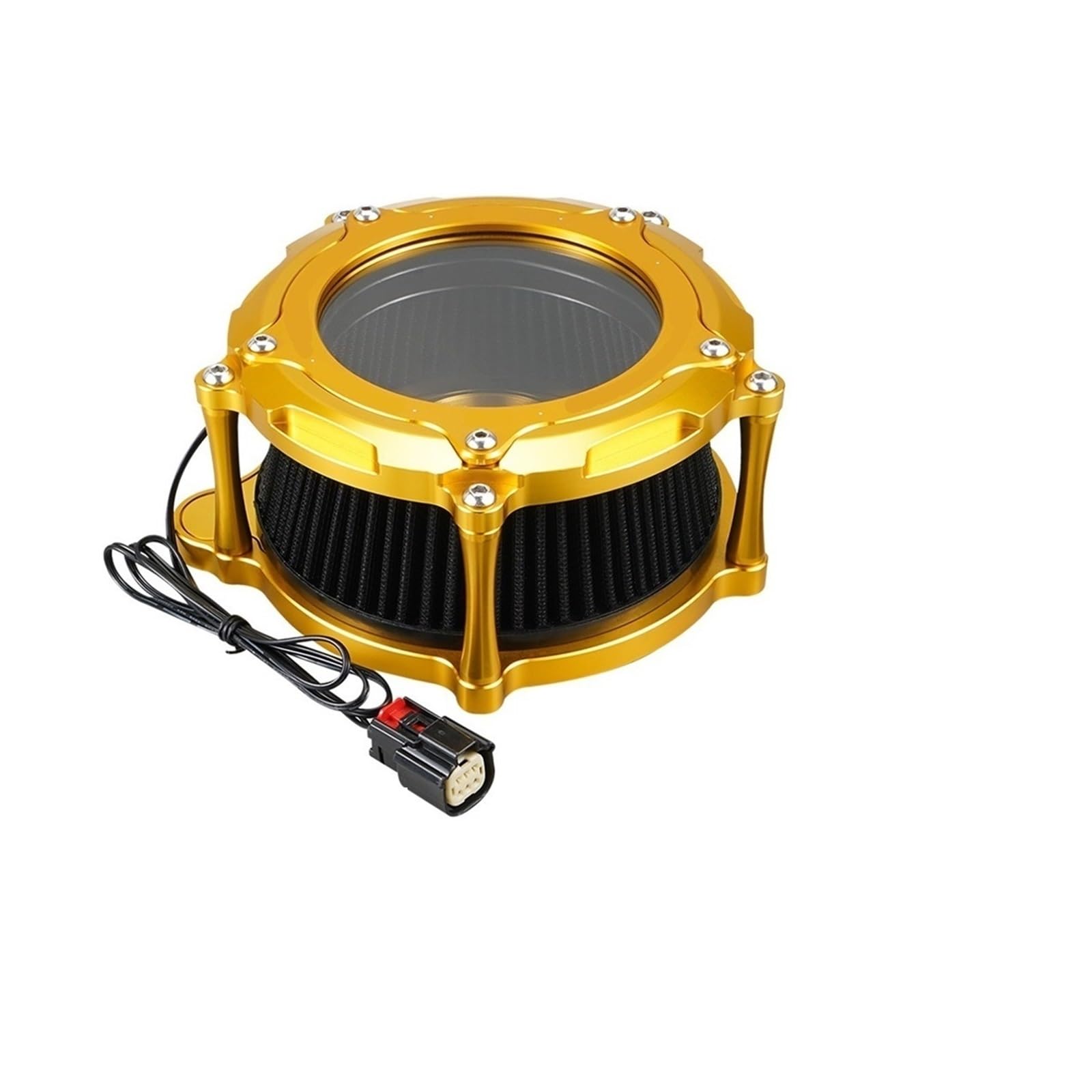 Filtry powietrza do motocykli Pasuje do Harley Touring Street Glide Road/Special Filtr wlotu powietrza Road King Electra Ultra Limited(Gold)