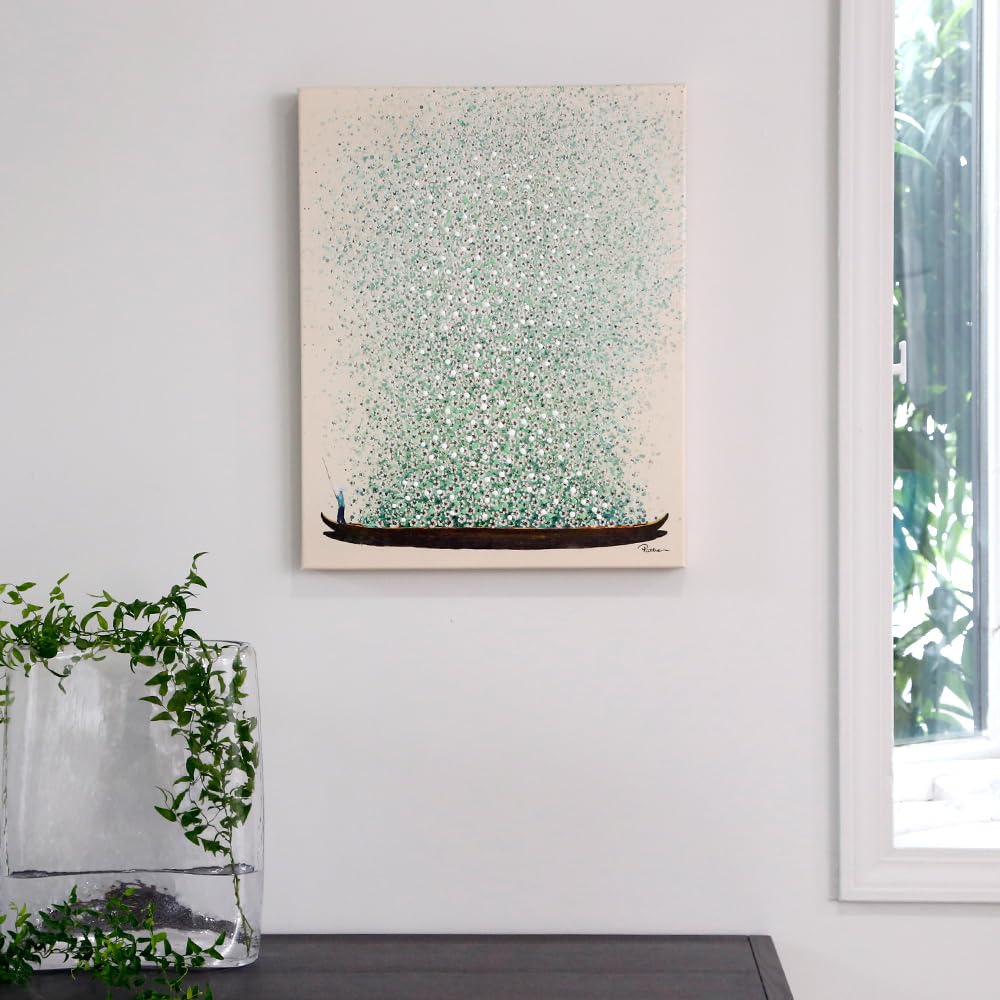 Amazon.co.jp: KARE カレ 正規品 絵画 フラワー ボート タッチド