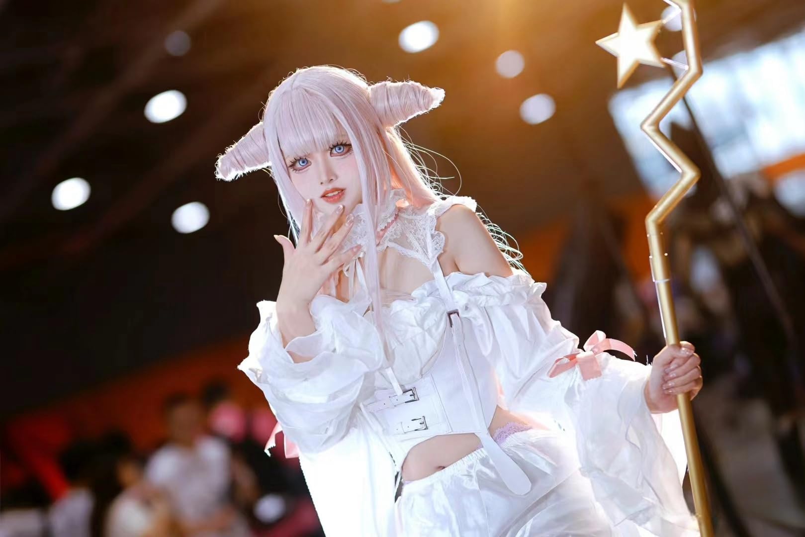 Amazon.co.jp: かつて魔法少女と悪は敵対していた 魔法杖 杖