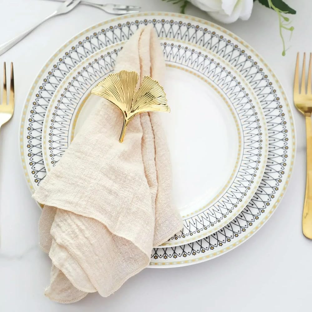 50 Stück 30 x 30 cm Stoffservietten zum Nähen, Gaze, Baumwollstoff, Hochzeit, Tischdekoration für Abendessen, Party, Weihnachten